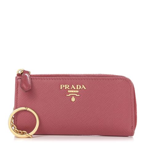 prada saffiano key case